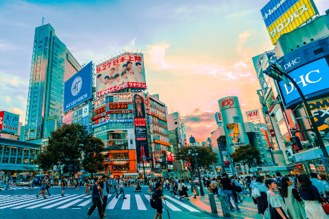 tokyo street scene